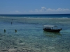 Aussicht von Sunshine Marine Lodge bei Ebbe