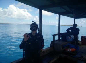 Tauchen Mnemba Island